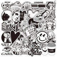 Black & White - 50pcs