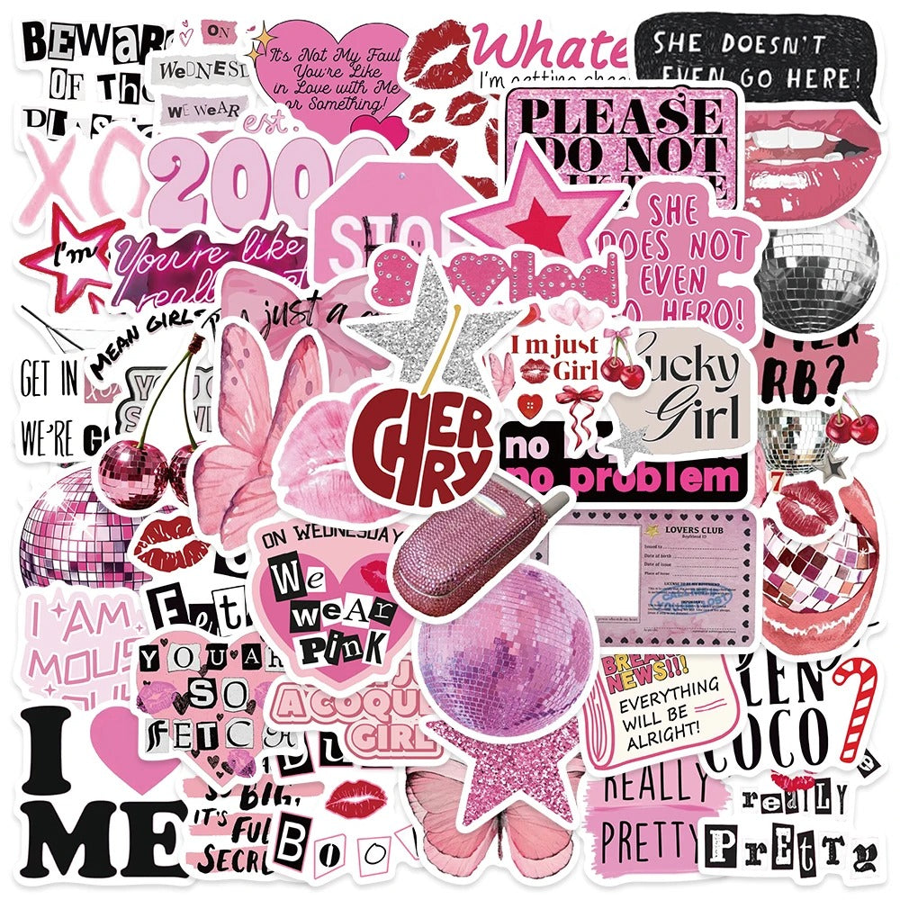 Pink Punk Throwback - 50pcs