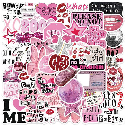 Pink Punk Throwback - 50pcs