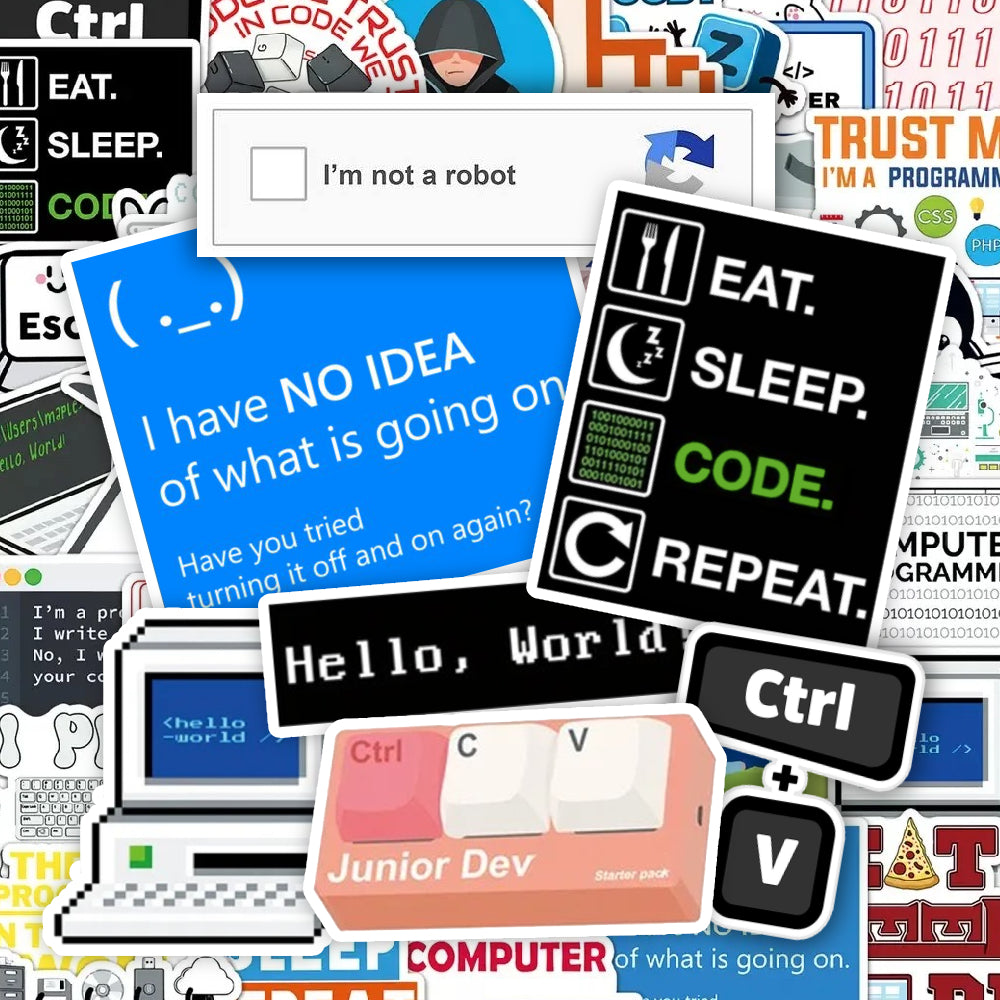 Trust me bro, I'm a Programmer - 50pcs