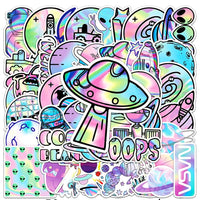 [Holographic] Cosmic Refractions - 50pcs