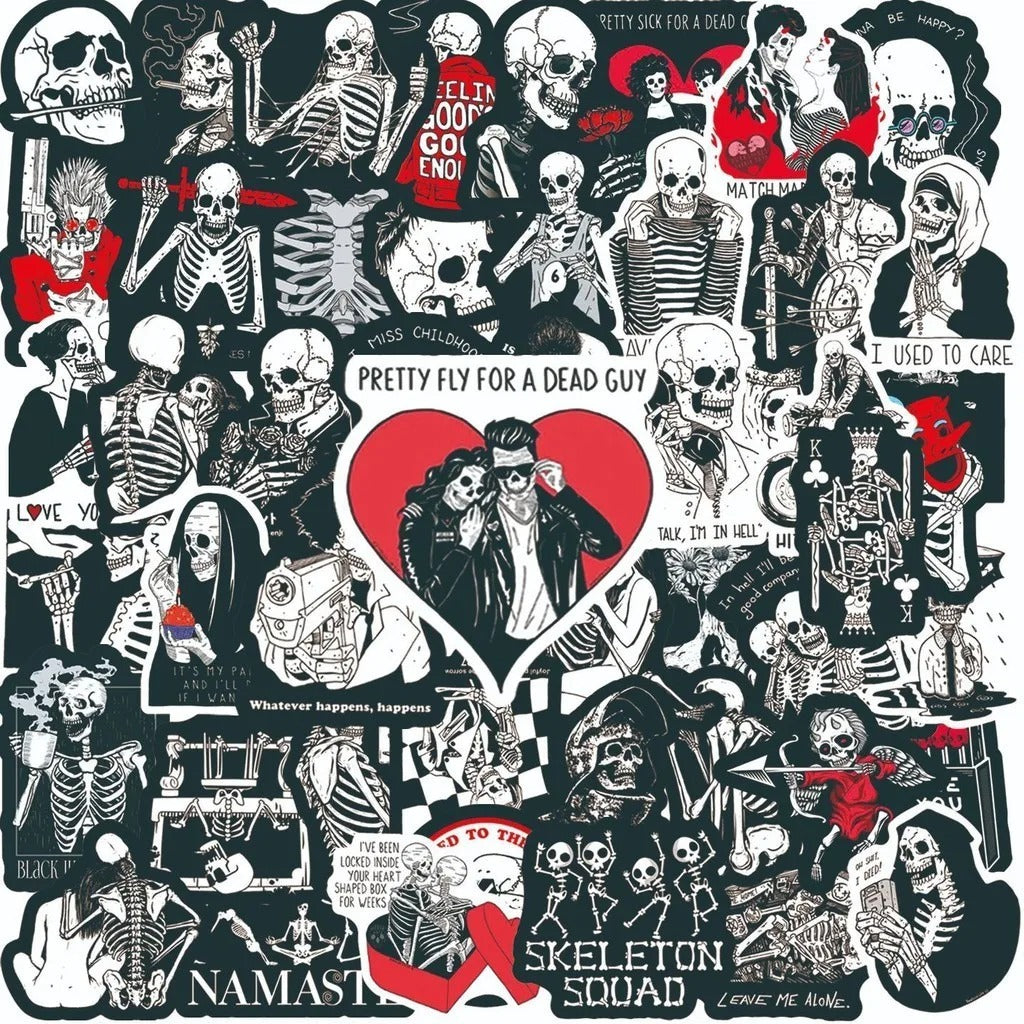 Spoofy Skeletons - 50pcs