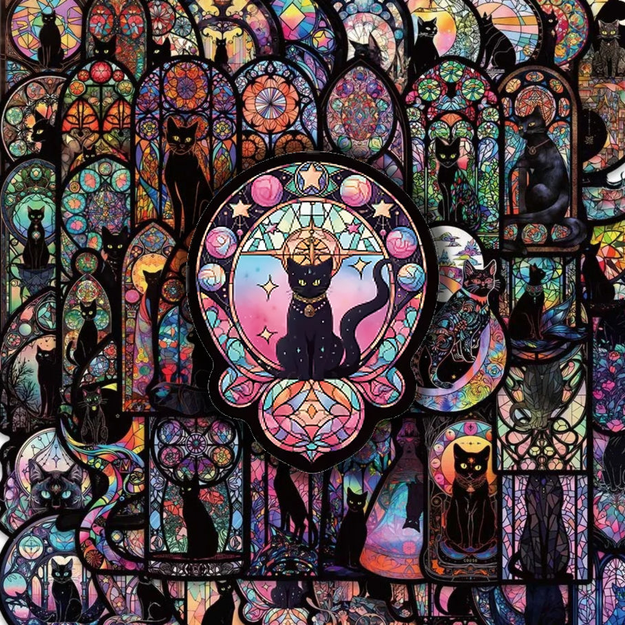 Black Moon Cat - 50pcs