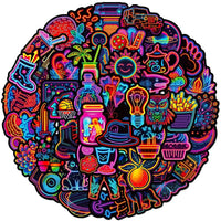 Neon Junk Drawer - 50pcs