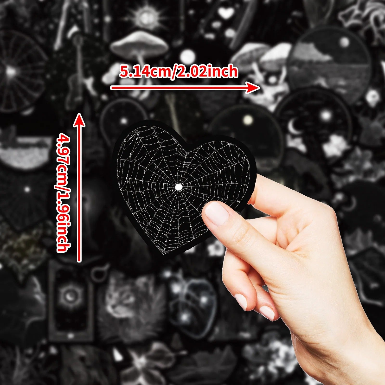 Dark Black B - 50pcs