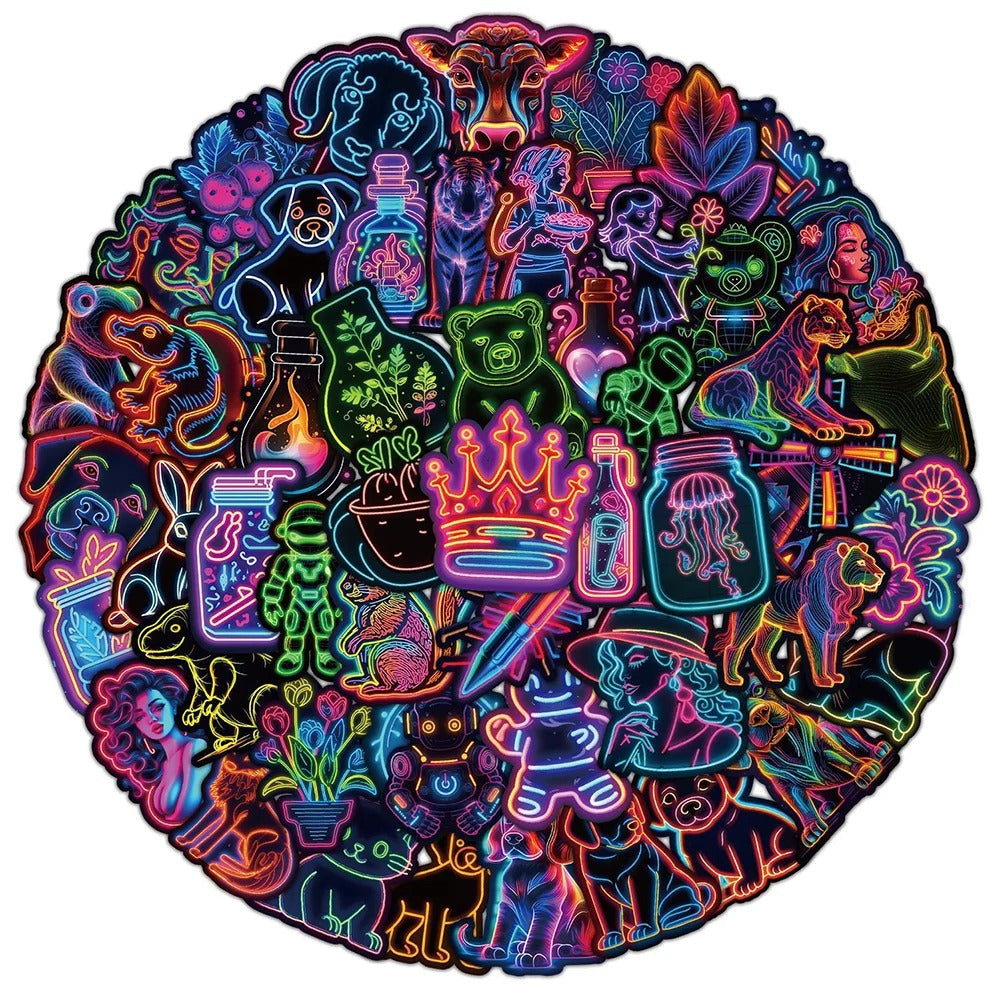 Graffiti x Neon - 50pcs