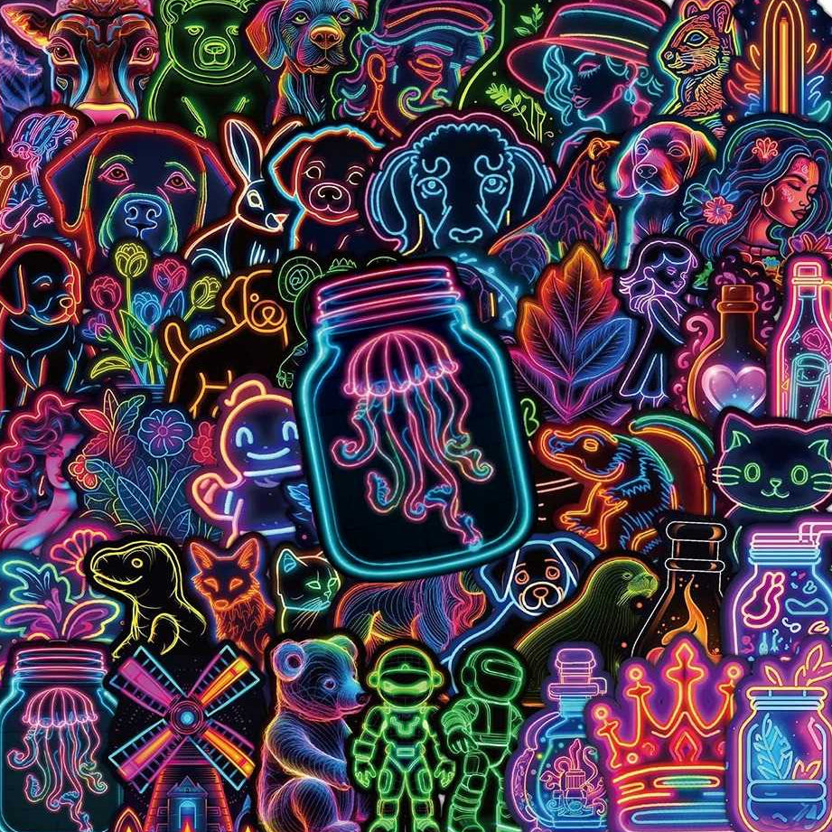 Graffiti x Neon - 50pcs