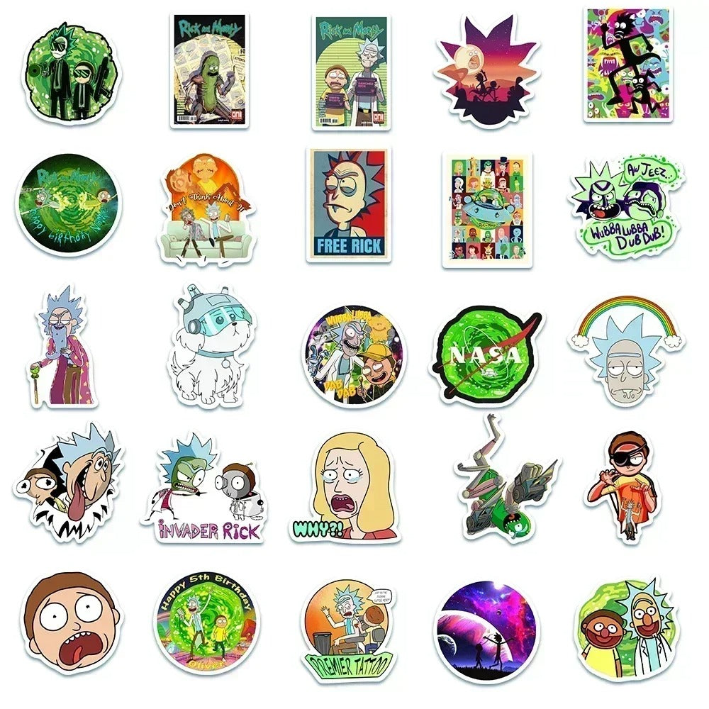 Rick and Morty - 50pcs