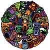Halloween X Neon - 50pcs