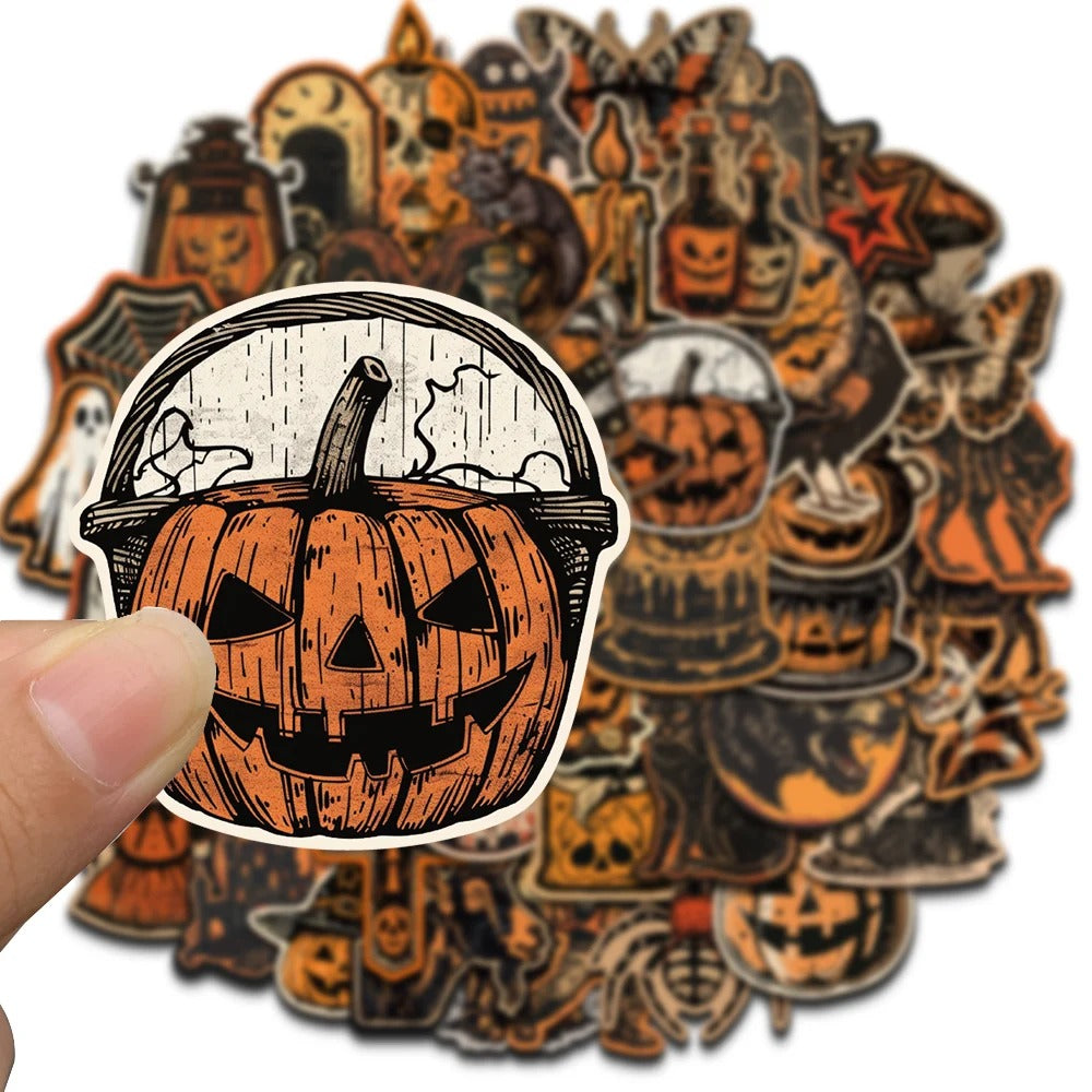 Retro Halloween - 50pcs
