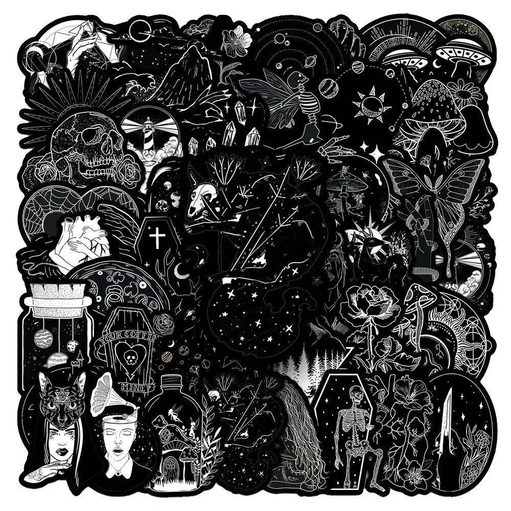 Dark Black Collection - 50pcs
