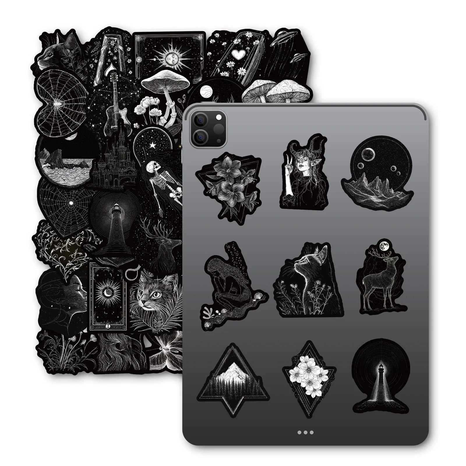 Dark Black B - 50pcs