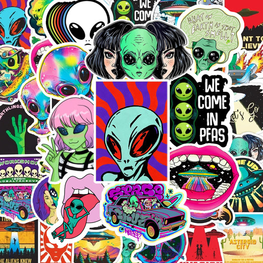 Greetings, Earthlings! - 50pcs