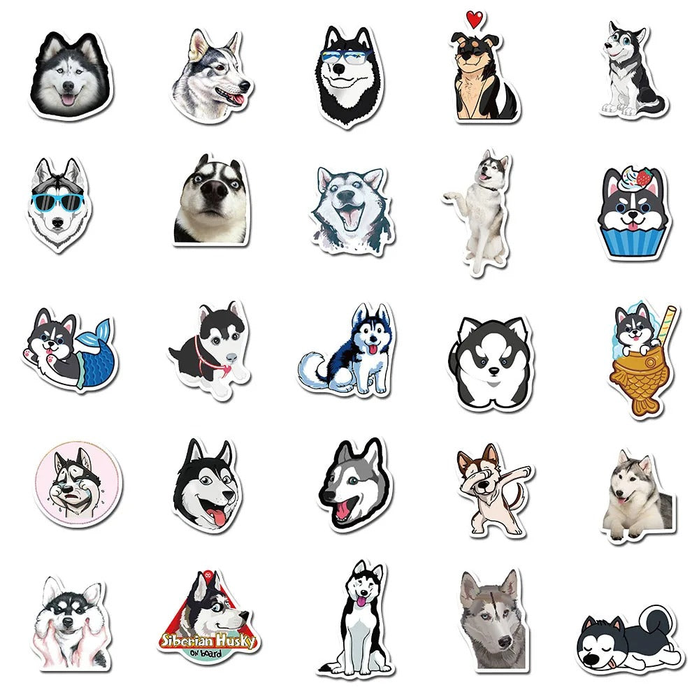 I Love My Husky! - 50pcs