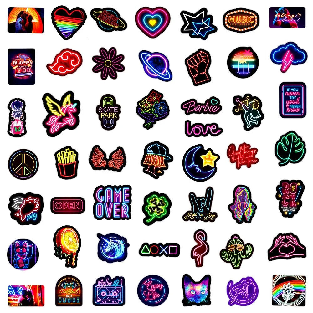 Cyberpunk x Neon B - 100pcs