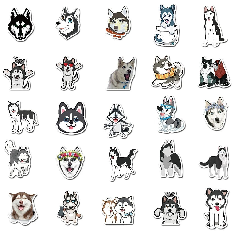 I Love My Husky! - 50pcs