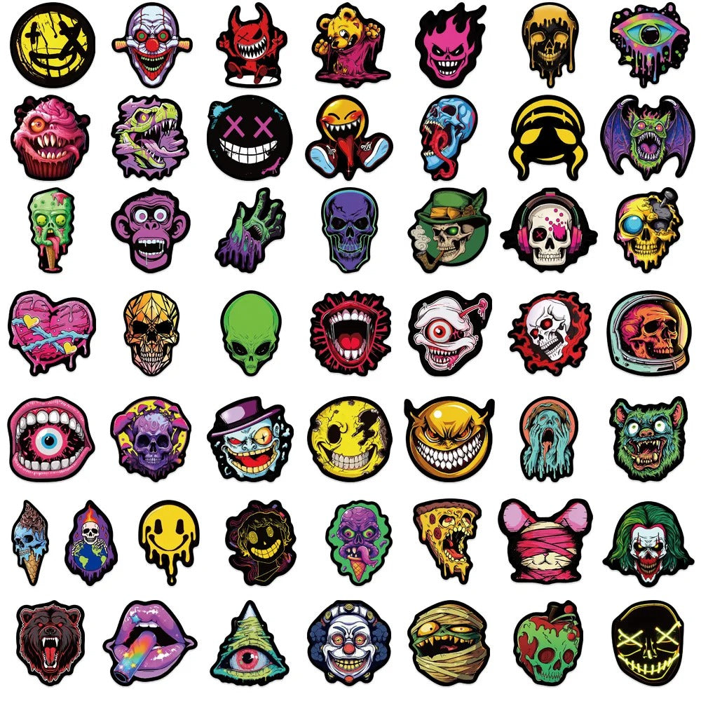 Smile & Scream! - 50pcs
