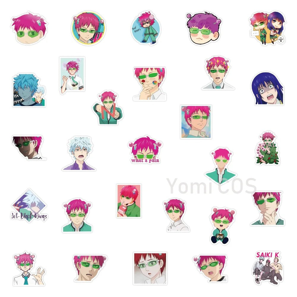 The Disastrous Life of Saiki K. - 50pcs