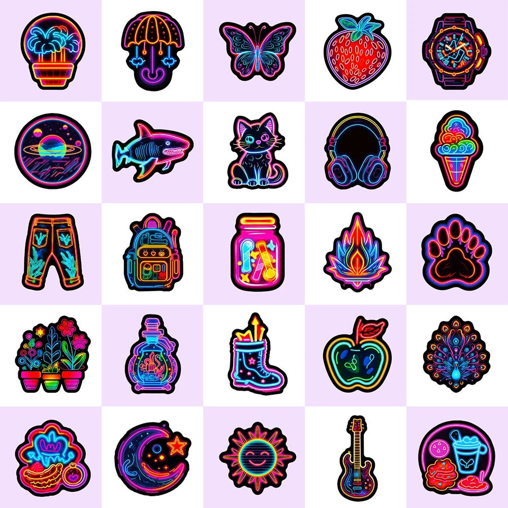 Neon Junk Drawer - 50pcs