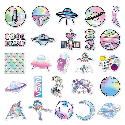 [Holographic] Cosmic Refractions - 50pcs