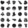 Dark Black B - 50pcs