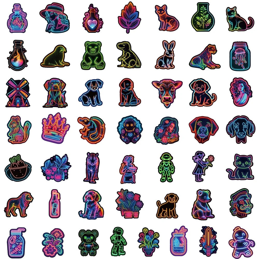 Graffiti x Neon - 50pcs