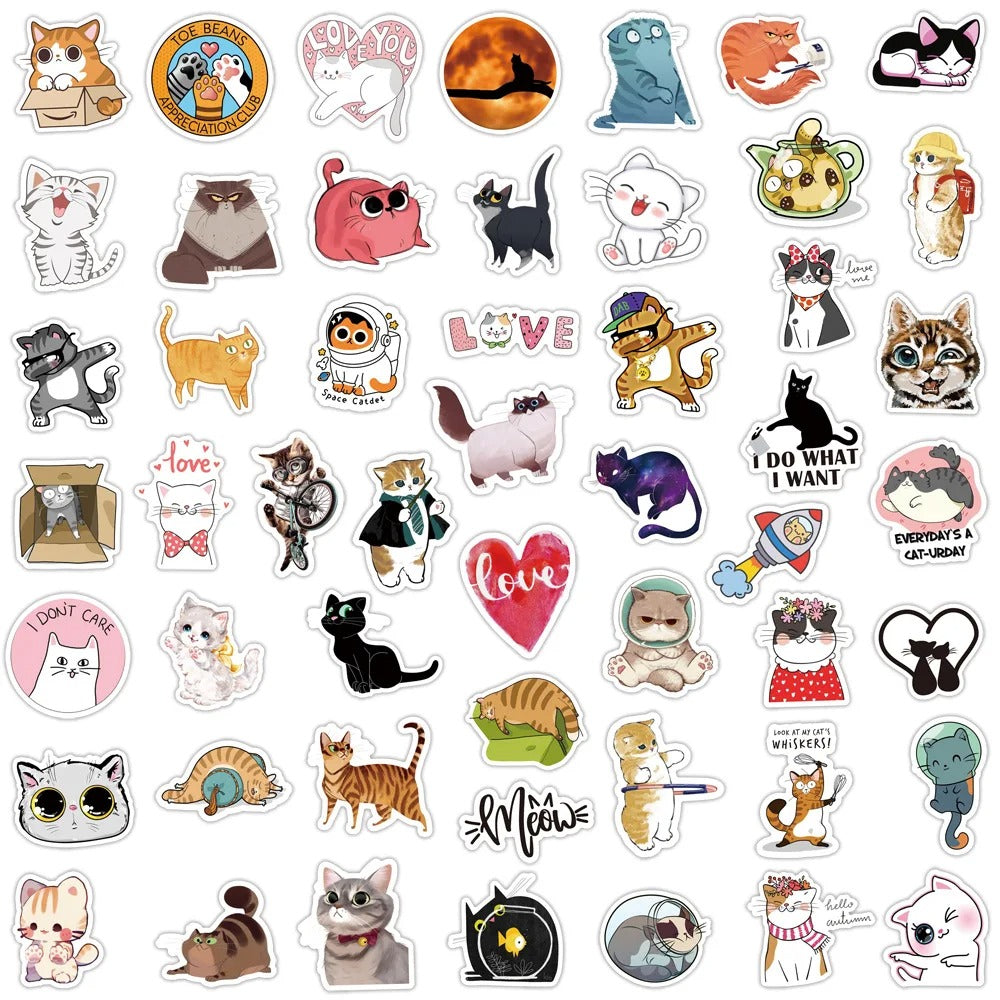 Toony Cats - 50pcs