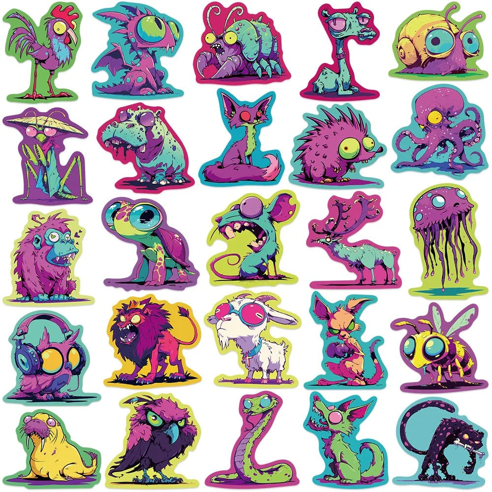 Strange Creatures - 50pcs