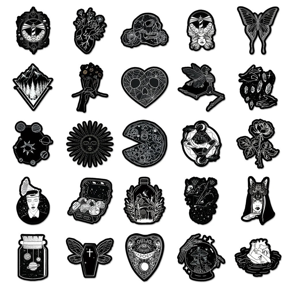 Dark Black Collection - 50pcs