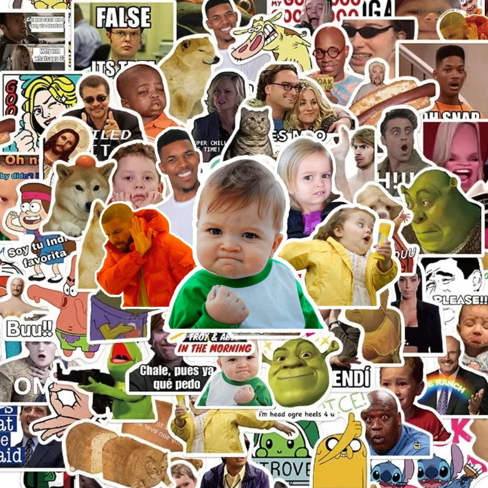 Memes - 100pcs