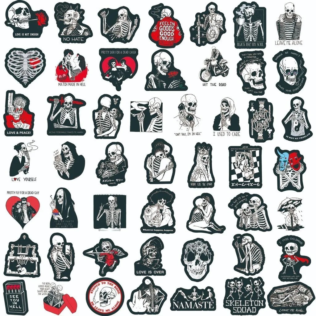 Spoofy Skeletons - 50pcs
