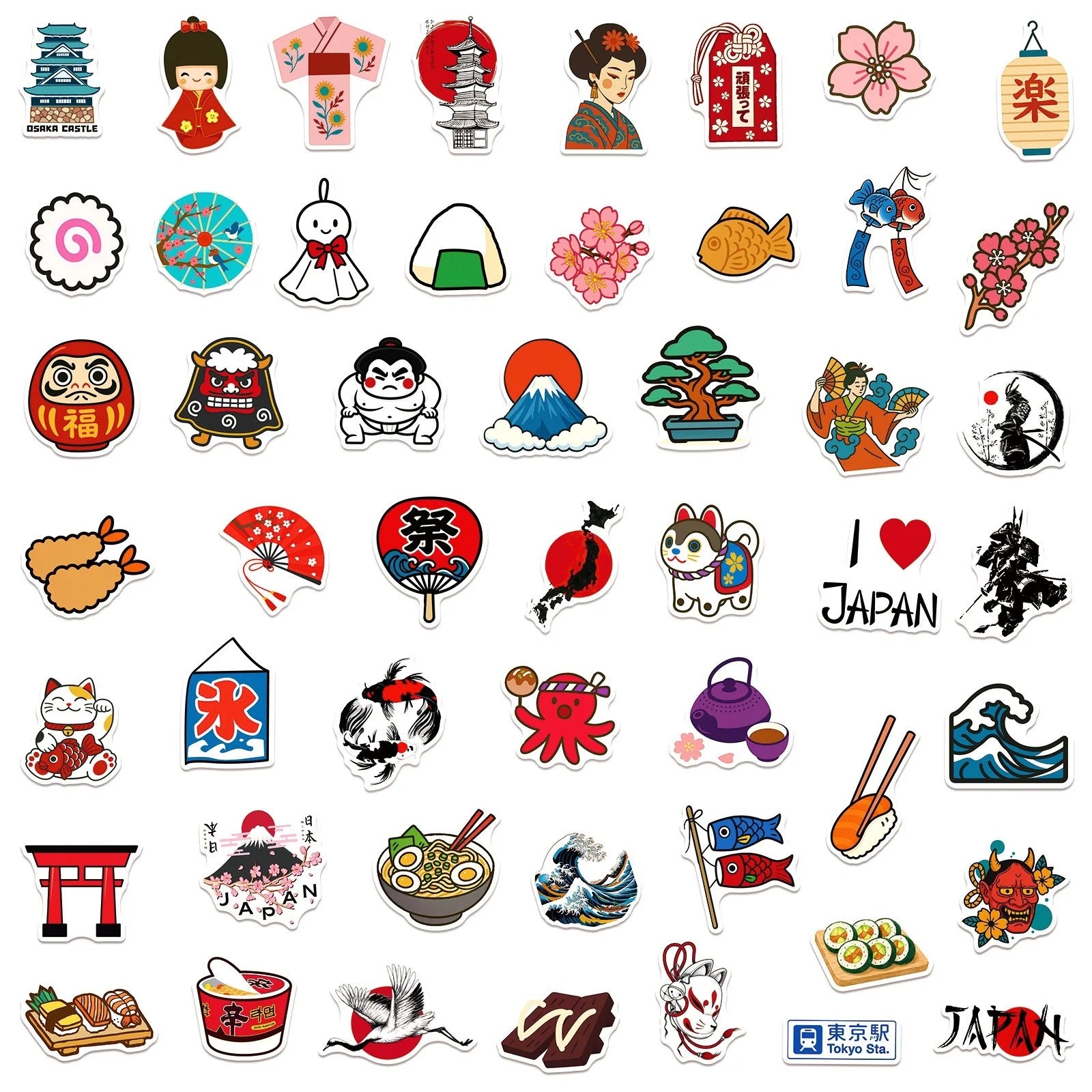 Japanese Aesthetic - 50pcs