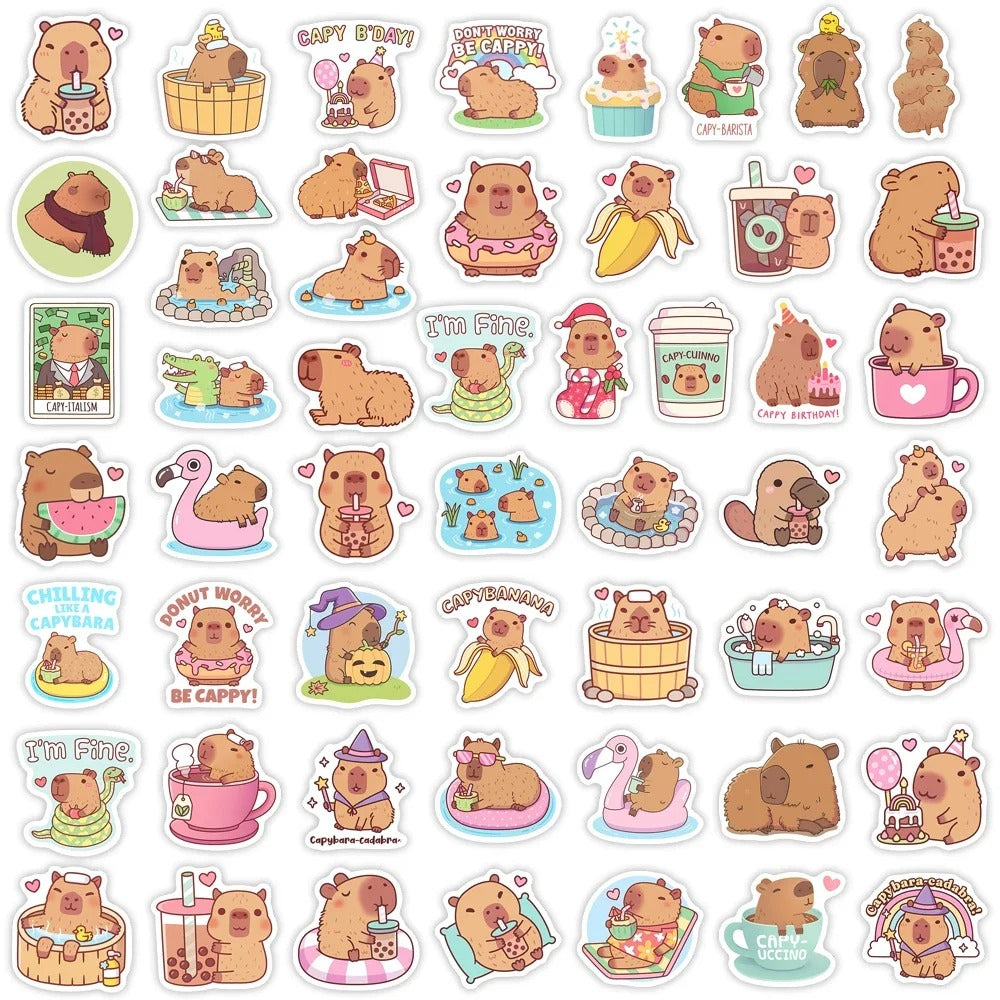 Don't Worry, Be Cappy - 50pcs
