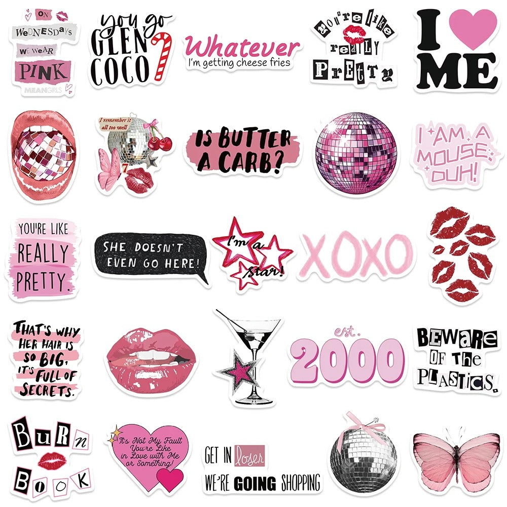 Pink Punk Throwback - 50pcs