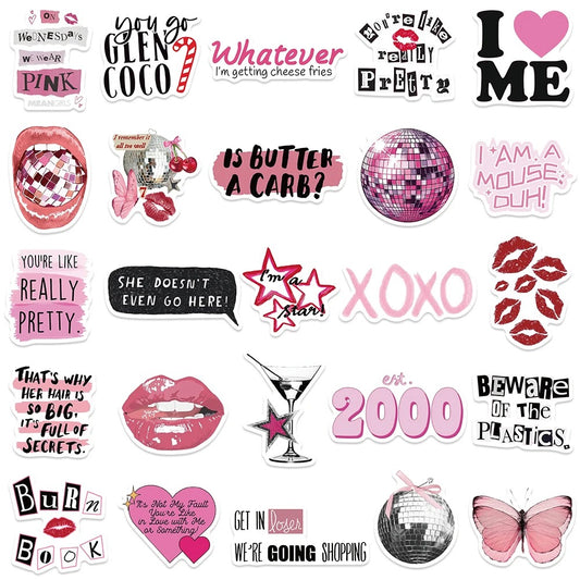 Pink Punk Throwback - 50pcs
