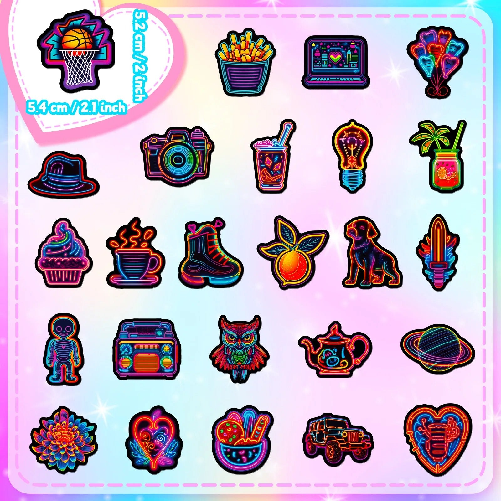 Neon B - 50pcs