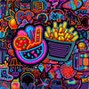 Neon B - 50pcs