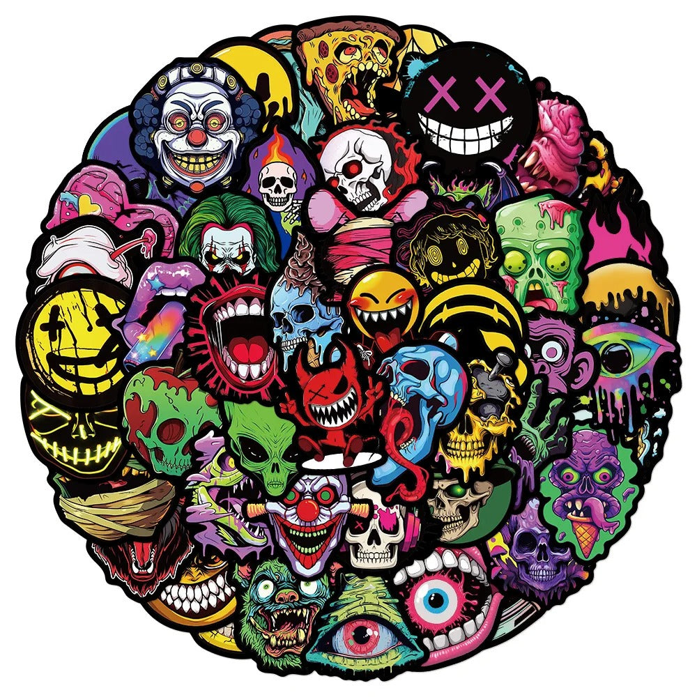 Grim Graffiti - 50pcs