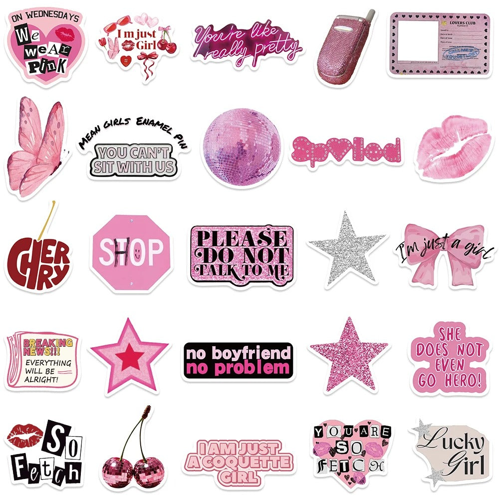 Pink Punk Throwback - 50pcs